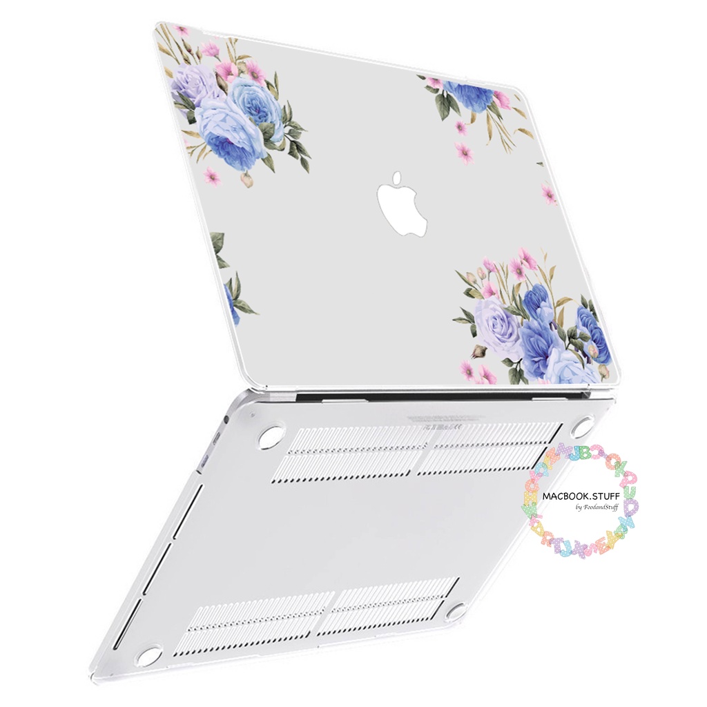 MACBOOK Case CUSTOM FLORAL-2 DESIGN NEW AIR PRO RETINA 11 12 13 14 15 16 INCH NON /  WITH CD ROOM / TOUCHBAR / TOUCH ID / M1 2020 2021 2022