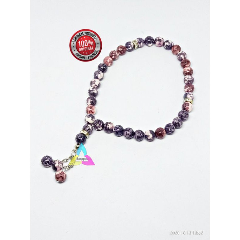 TASBIH BATU PIRUS NEVADA UNGUH ASLI ISI 33