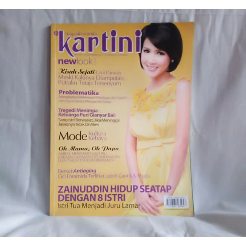 Majalah Kartini 2010 Mode: Kultura Kebaya