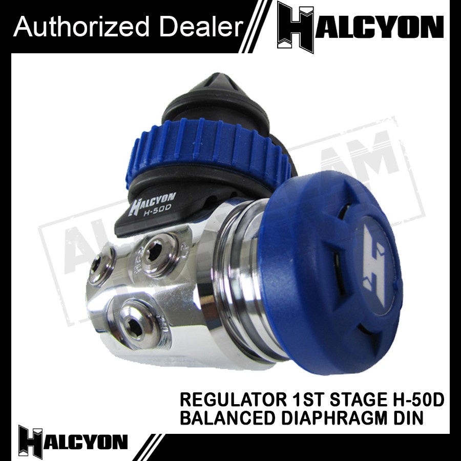 Jual First 1st Stage Regulator Halcyon H50D Balanced Diaphragm DIN