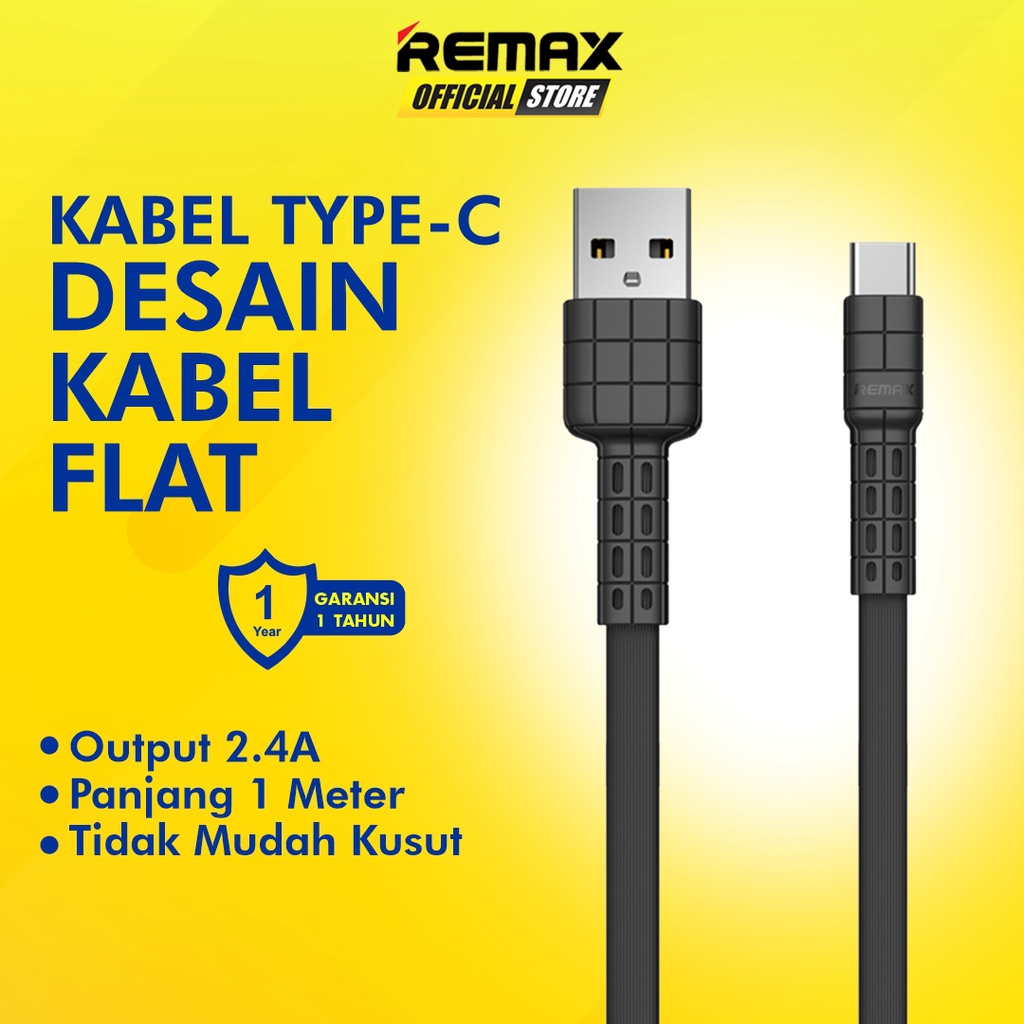 Remax Armor Kabel Data Type C 2.1A Original RC-116A