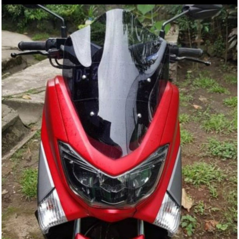 WINDSHIELD VISOR NMAX PENDEK BUBBLE SPORTY