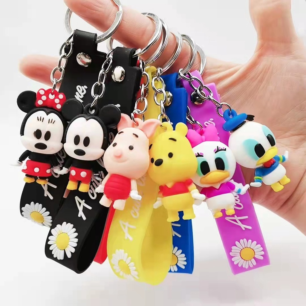 Gantungan Kunci Karakter Donald Bebek Lucu - Keychain Donald Duck Murah Import