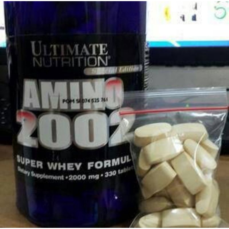 Amino 2002 Ultimate Nutrition Kemasan Eceran/Ketengan 25 Tablet