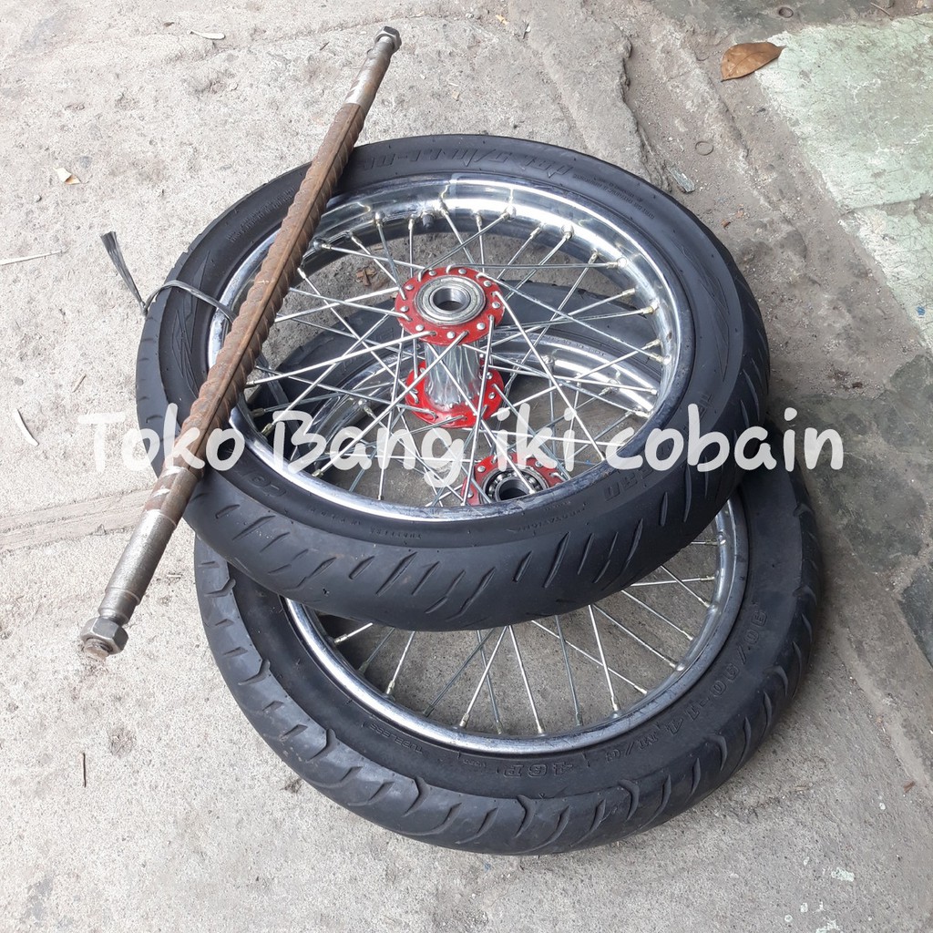Roda Gerobak Ring 14 inch Jari Jari Roda Gerobak Dorong 14 inch