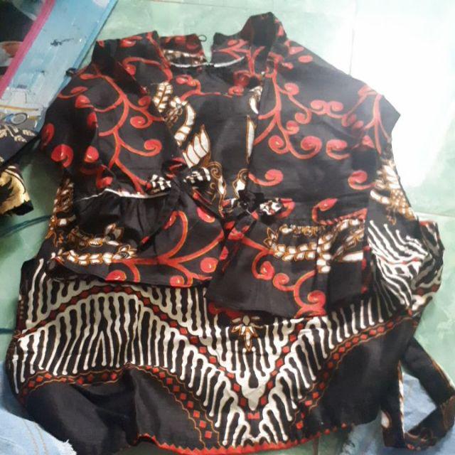 Atasan Batik Dolby Dolbi Dobby Doby Tenun Sutra Tulis Halus Katun Atbm Baron ,sarombit Atasan