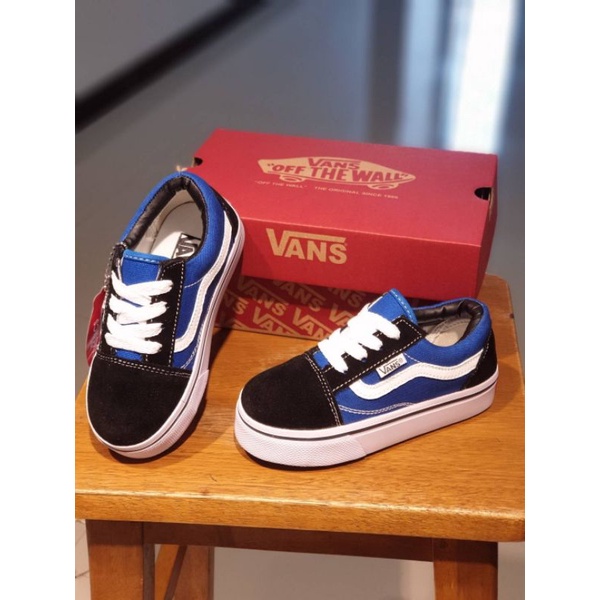 SEPATU VANS ANAK OLDSKOOL BLUE PREMIUM HIGH QUALITY SEPATU ANAK LAKI LAKI PEREMPUAN