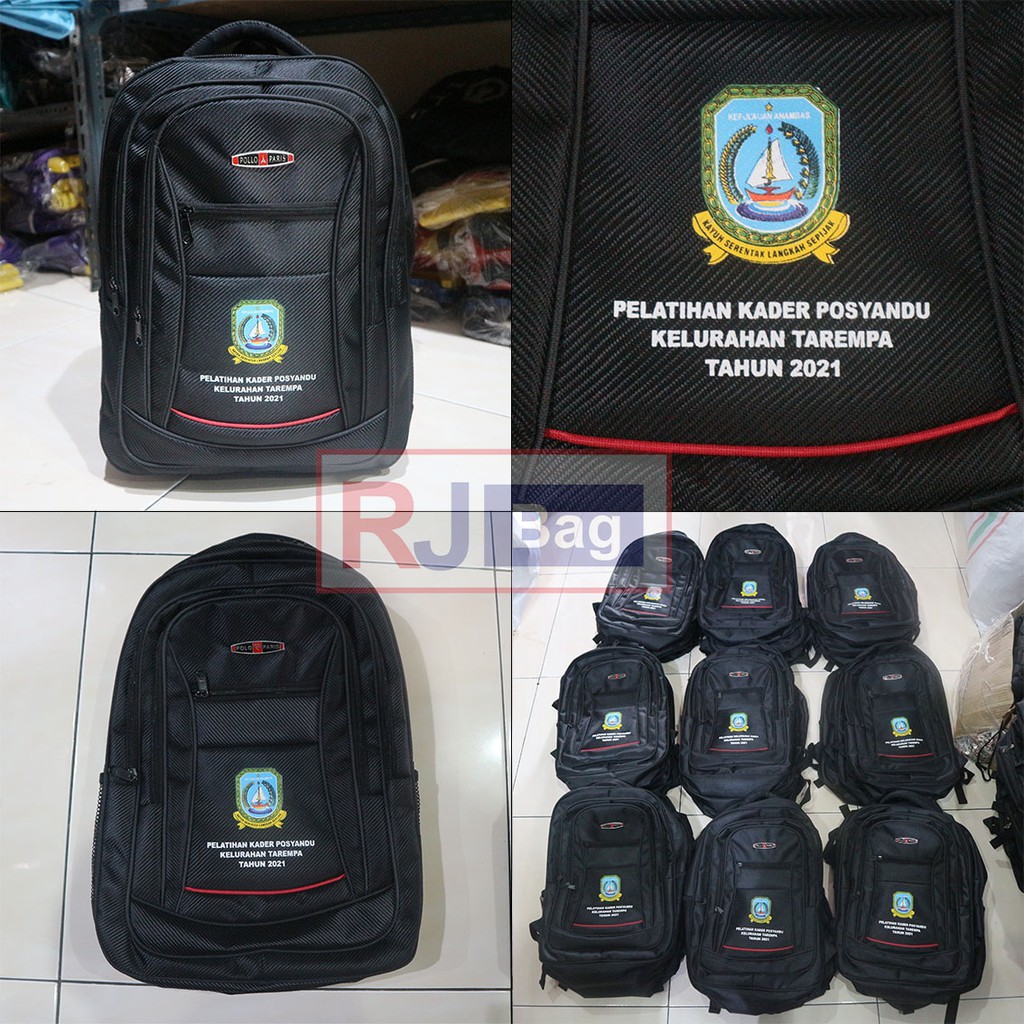 Tas Custom Sablon Ransel Kerja Dinas Bagus Ransel Dinas Pemerinath Pelatihan Kader Posyandu Ransel Kerja Pria Murah