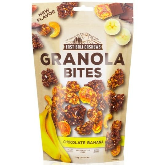 

East Bali Cashews Granola Bites Chocolate Banana | Premium Snack