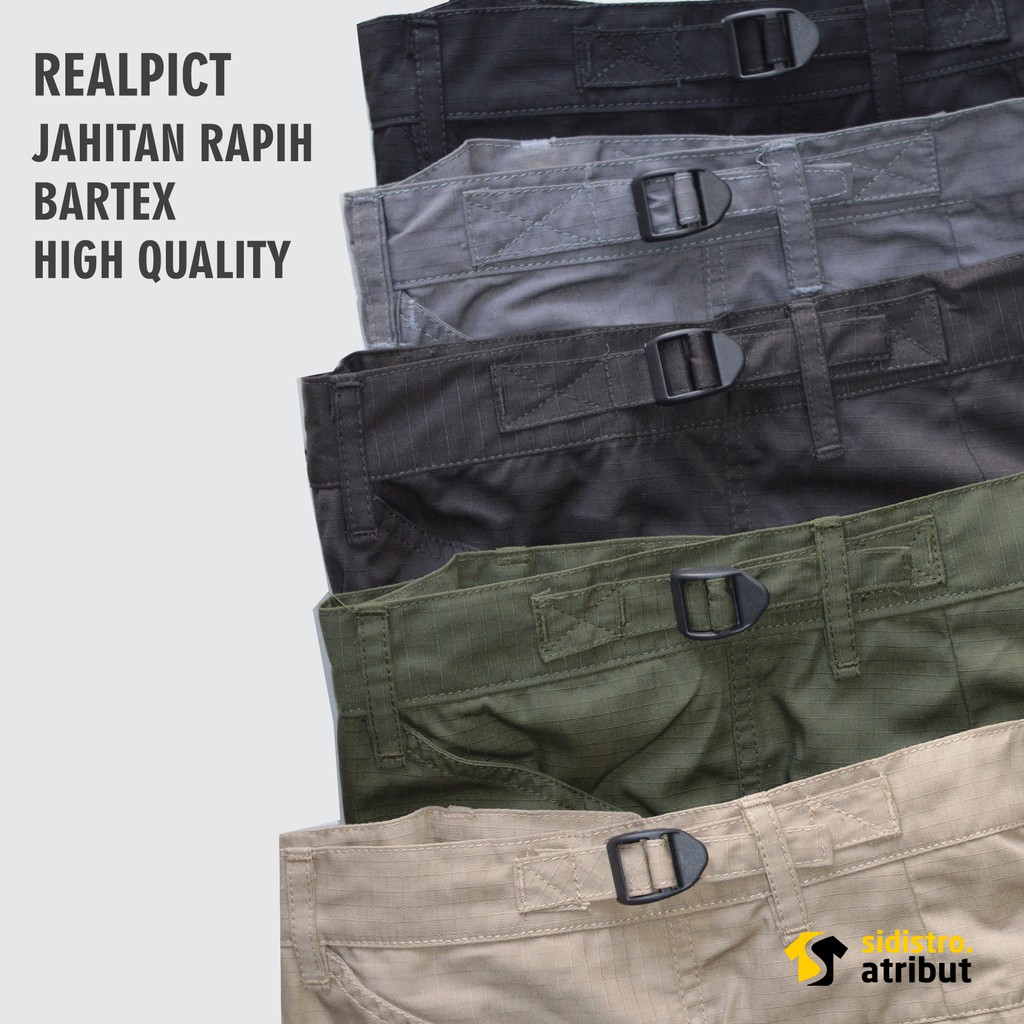 CELANA PDL LAPANGAN OUTDOOR KUALITAS PREMIUM RIPSTOP TORNADO