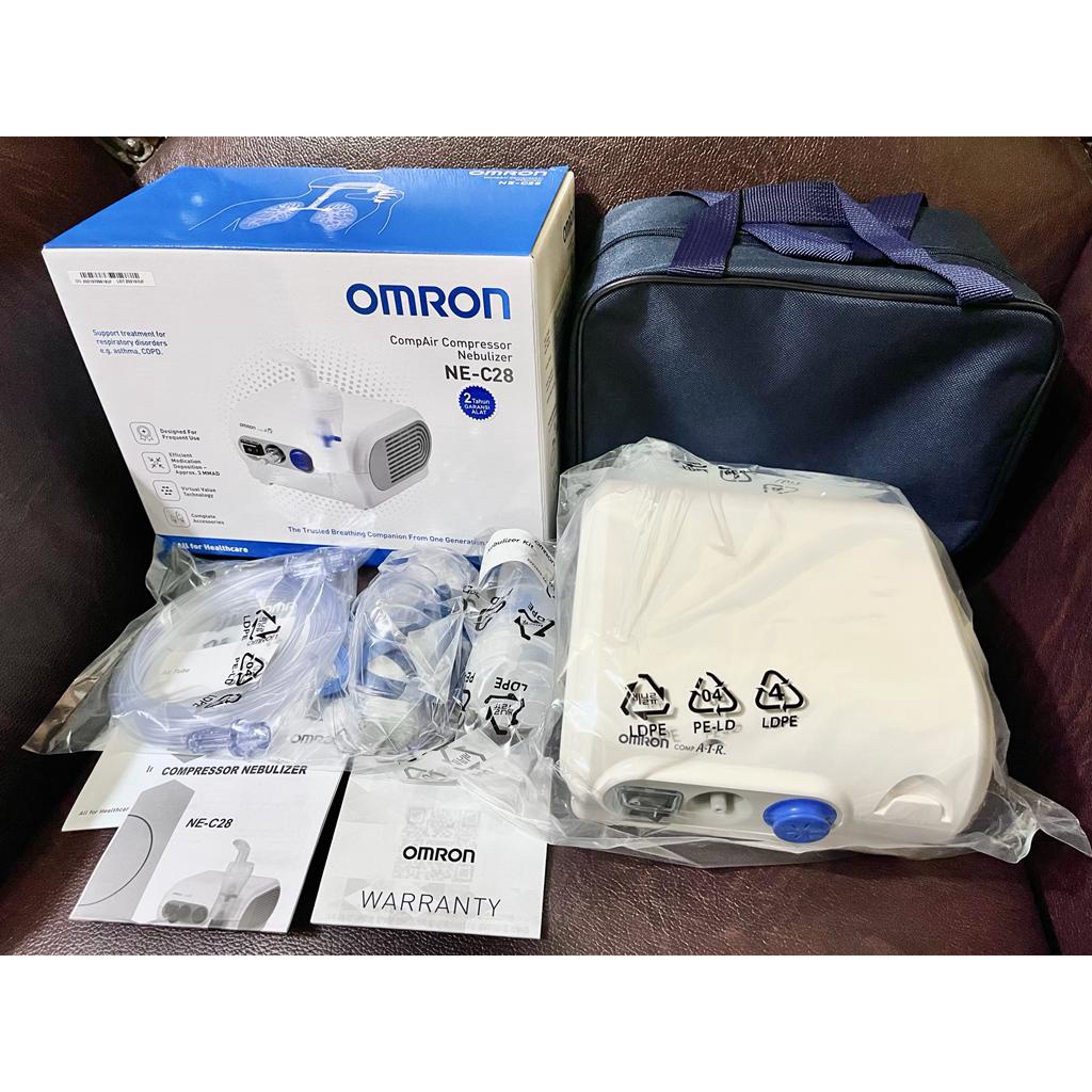 NEBULIZER OMRON TYPE NE-C28 (ALAT UAP/INHALASI)