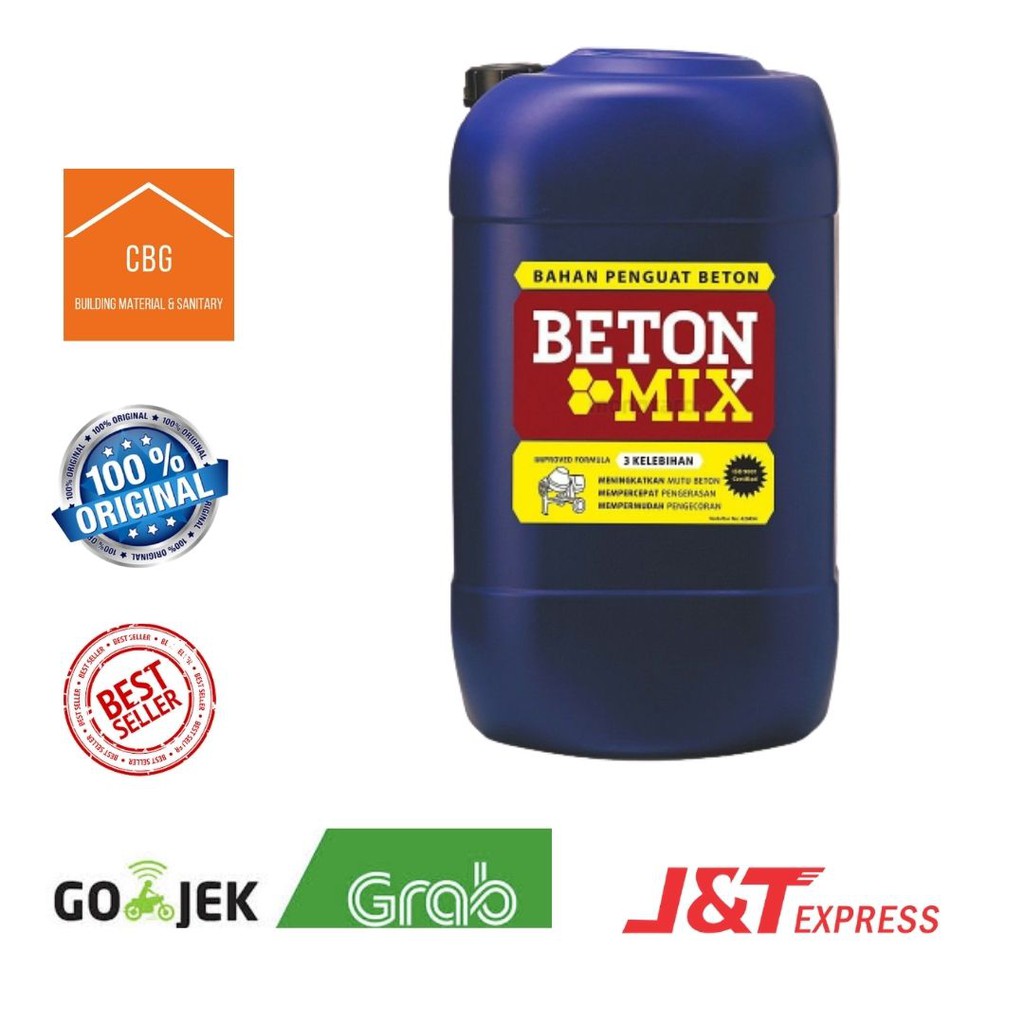 BETONMIX OBAT COR PENGERAS BETON 30 LITER