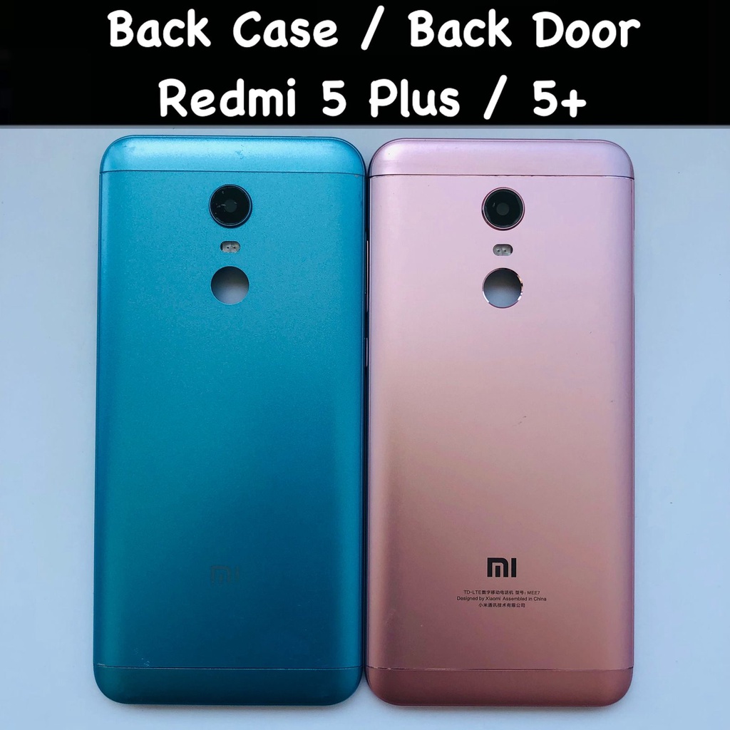 XIAOMI REDMI 5 PLUS / 5+ BACKDOOR / BACK CASE / TUTUP CASING BELAKANG ORI