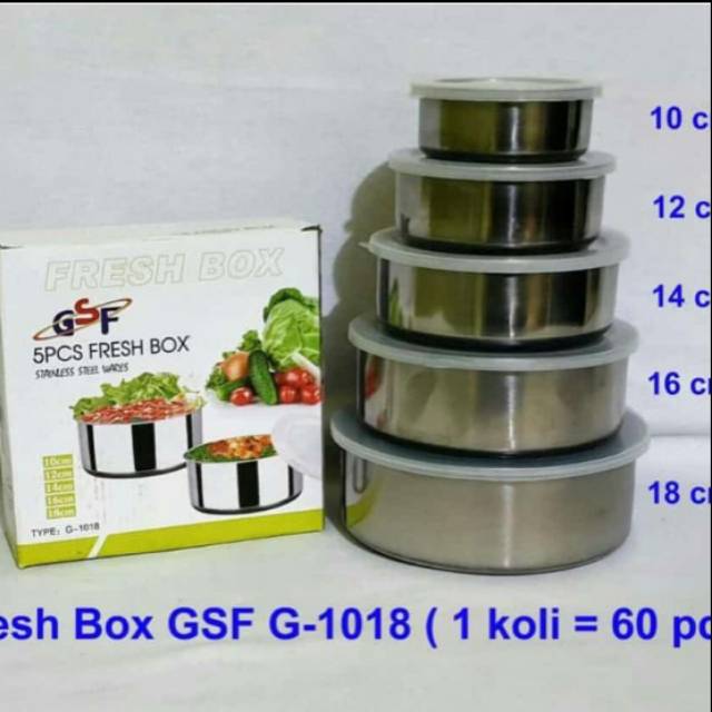 Fresh box gsf,rantang beranak,rantang stainless