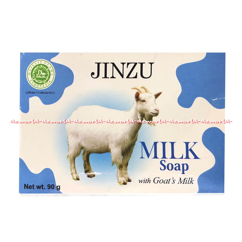 Jinzu Milk Soap With Goats Milk 90gr Sabun Batang Susu Kambing