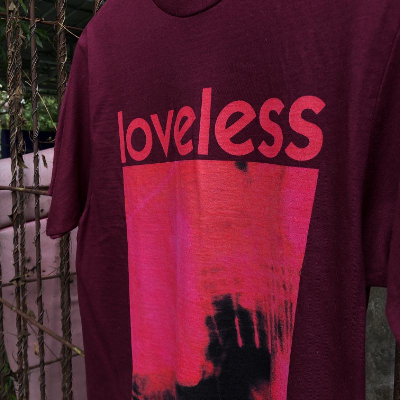 MY BLOODY VALENTINE  " LOVELESS "  RARE VINTAGE T-SHIRT Reprint