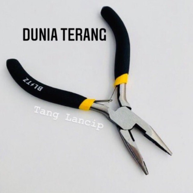 Tang Mini BLITZ 4,5 in Lancip Knip Potong Kombinasi Kakaktua 5,5 - Long Nose Combination Cutting