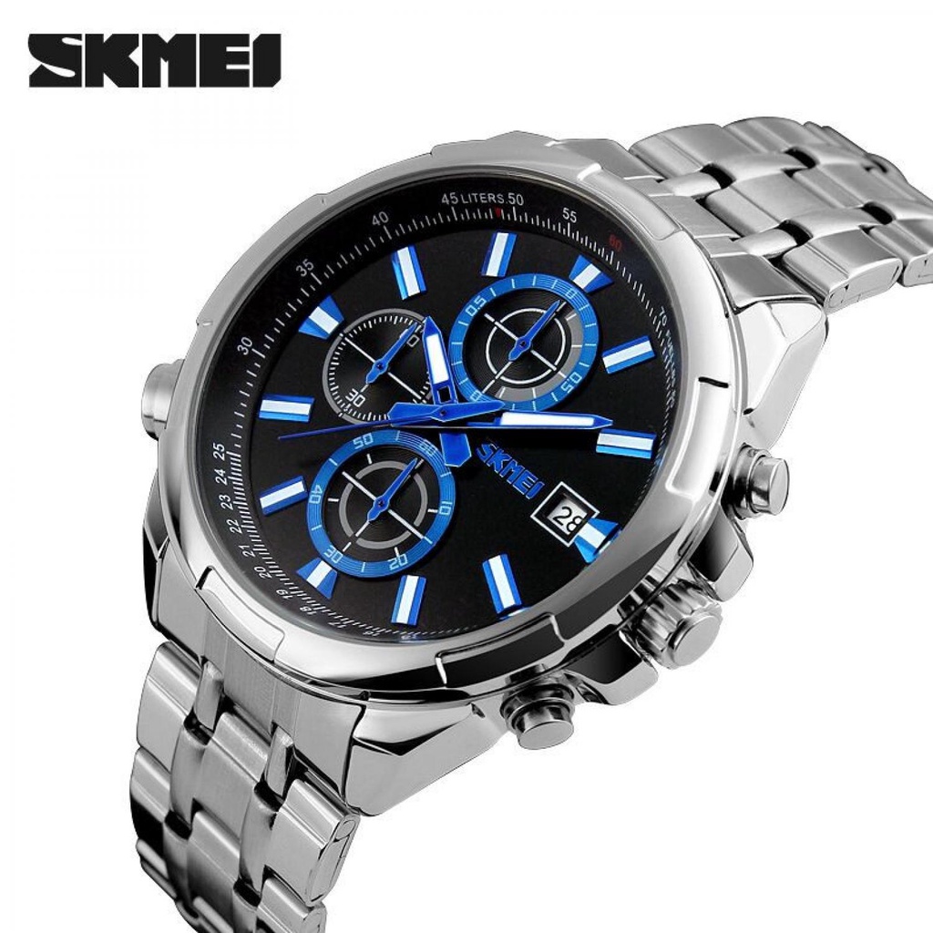 FatihShop SKMEI Jam Tangan Analog Pria - 9107CS