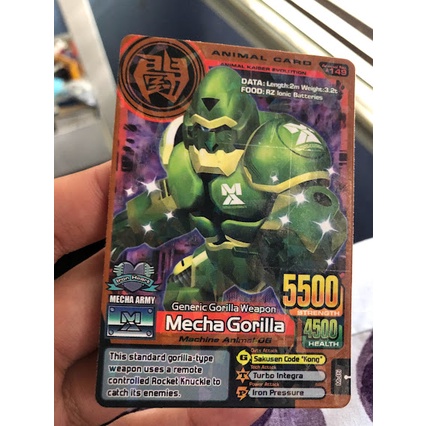 Animal Kaiser Mecha Gorilla