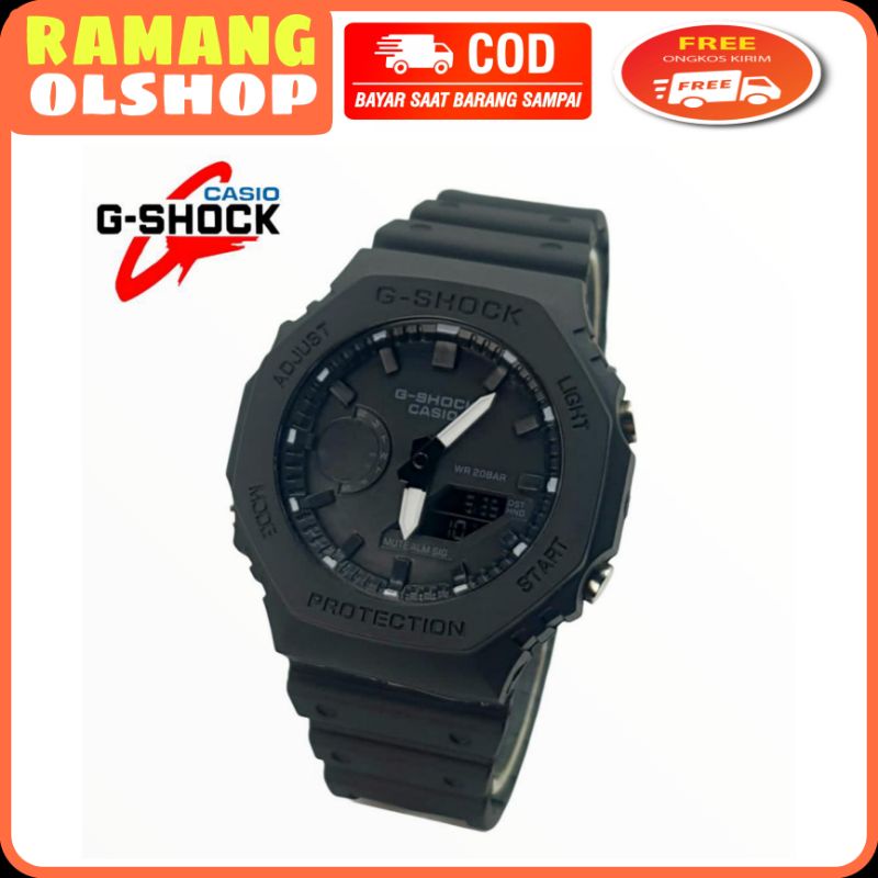 jam tangan pria Casio G-Shok GWG 1000 strap hijau army kw, jam sport,jam olahrga
