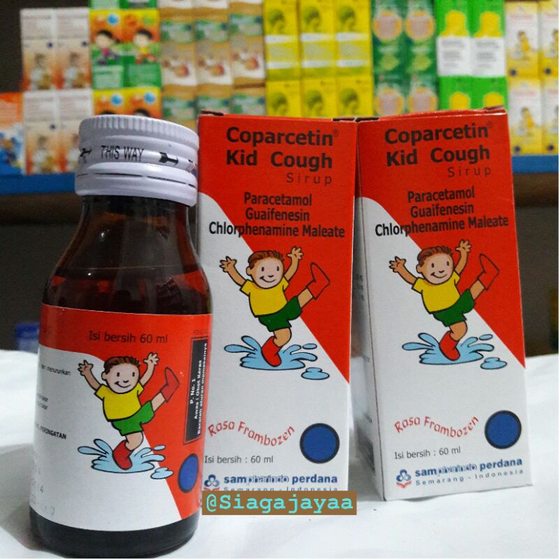Coparcetin Kid Cough Syrup 60ml