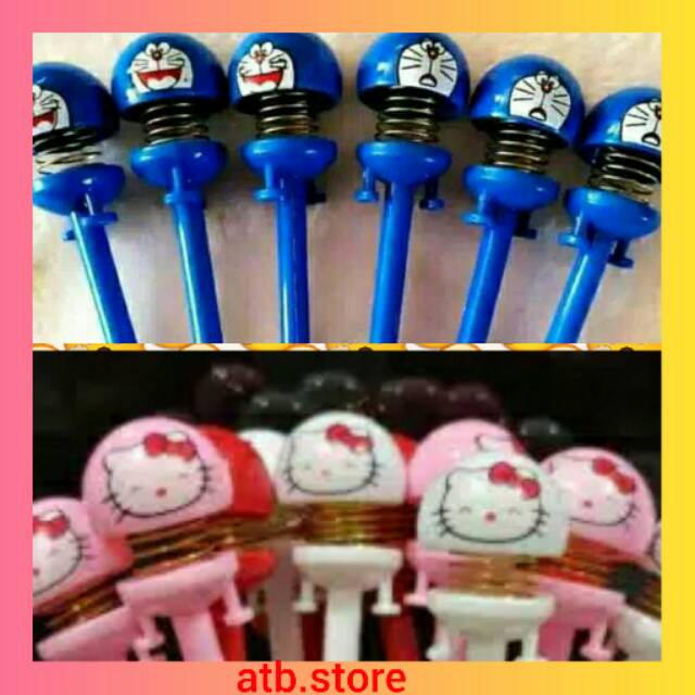 

pulpen goyamg hello kitty,doraemon
