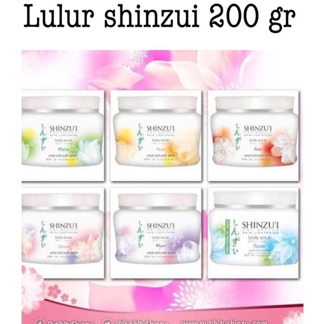 [ 200 gram ] lulur shinzui ukuran besar