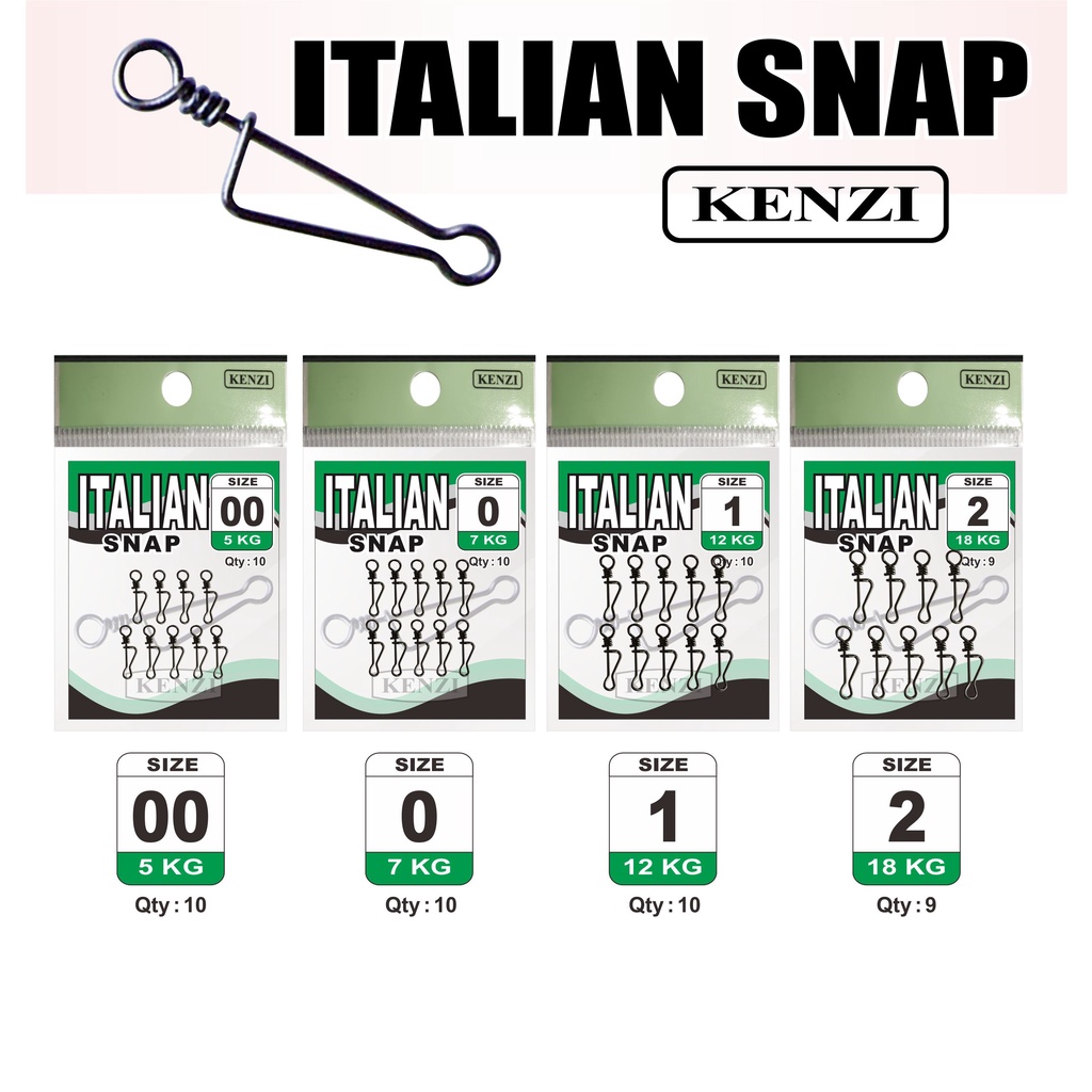 KENZI ITALIAN SNAP Aksesoris Pancing