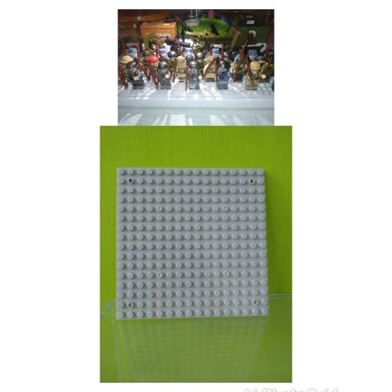 Lego world war 2 minifigures world war 2 WW2 minifigure plate 16 x 16 dots PLATE