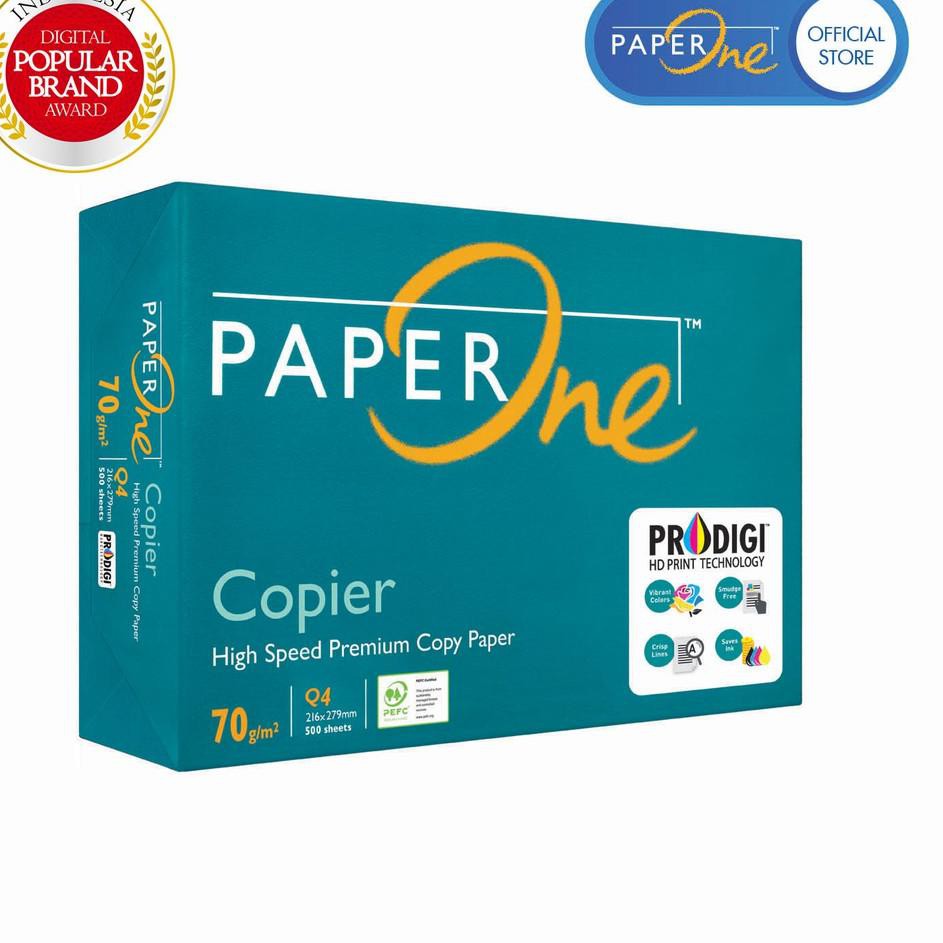 

Telah Hadir.. PaperOne Kertas Fotocopy Quarto 70gr - 1 Ream (500 lembar)