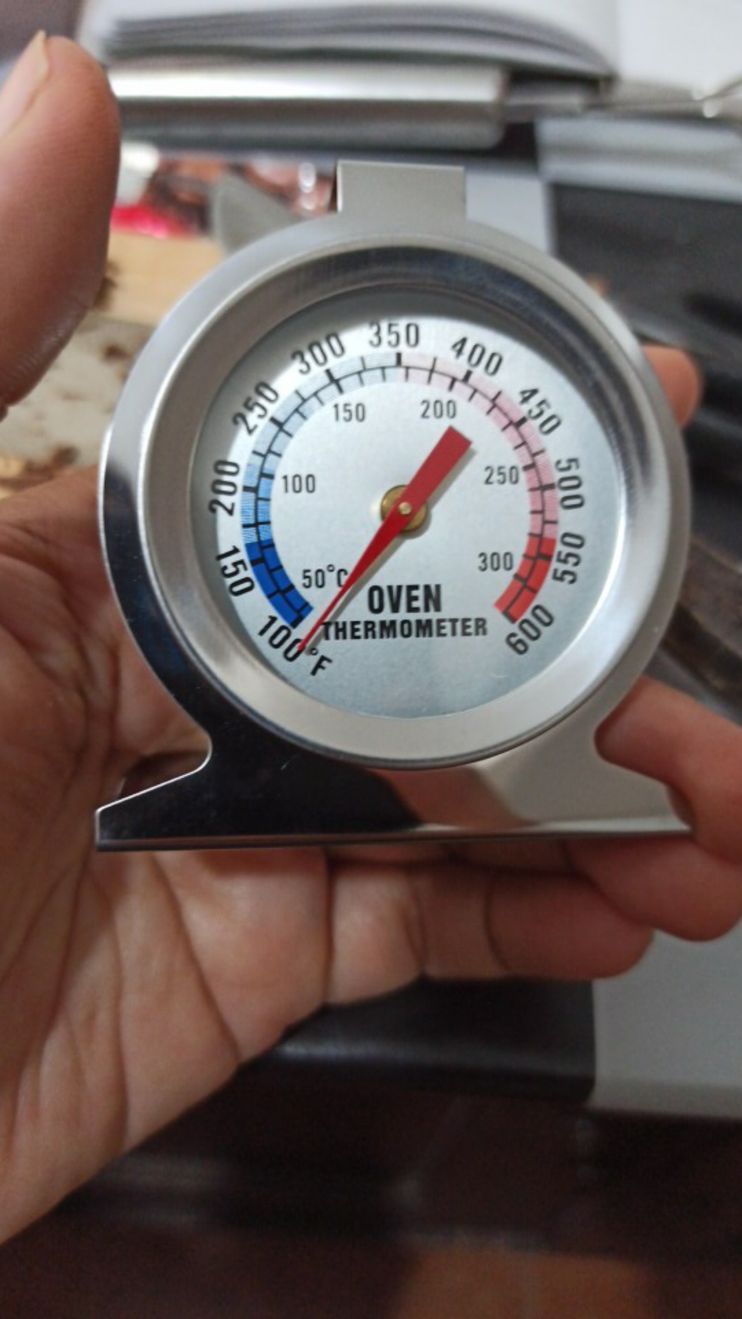 Thermometer Oven / Termometer Oven Stand Up Analog Jarum Max 300 C