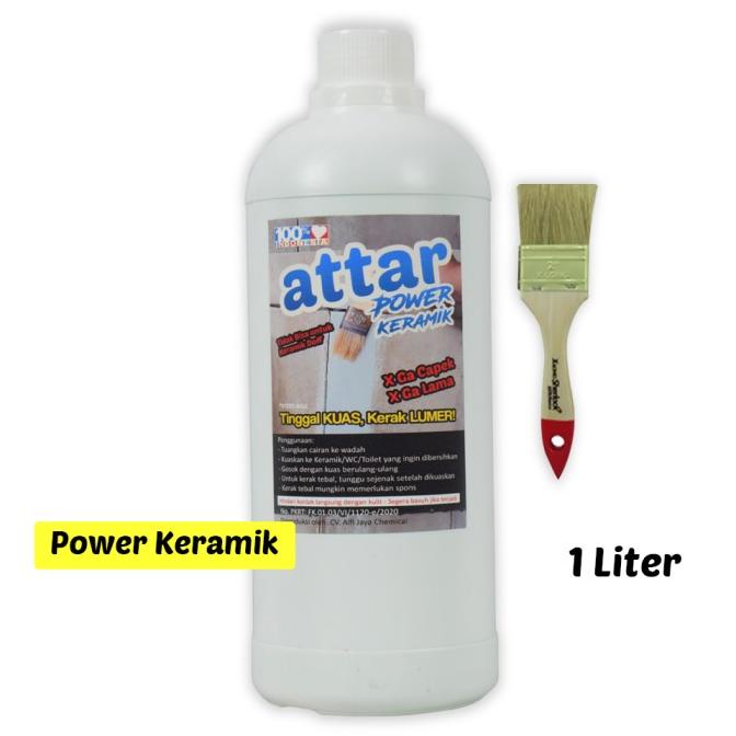 Attar Power Cairan Pembersih Keramik / Wc / Toilet 1 Liter