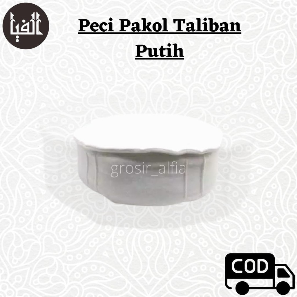 Peci Taliban Peci Pakol Peci Songkok Kopiah