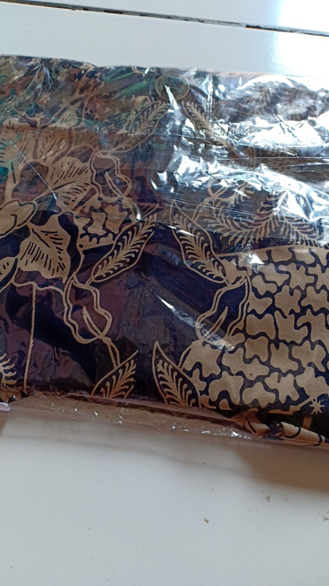 Blouse 208 Aac# Atasan Batik Wanita Lengan Pendek Bahan Katun Stretch