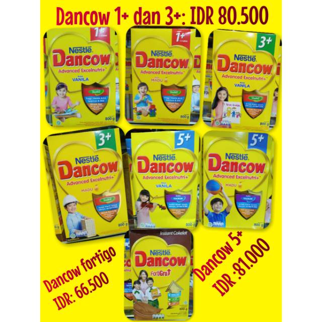 

Susu DANCOW @Toko susu dan diapers mutiara