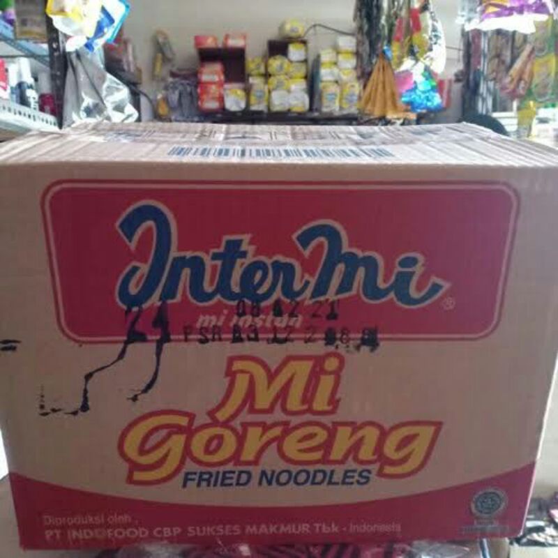 

Intermie Inter Mi Mie Goreng 1dus 40bungkus
