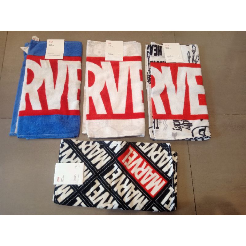 Miniso marvel towel handuk 72x34cm handuk olahraga handuk marvel handuk mandi miniso
