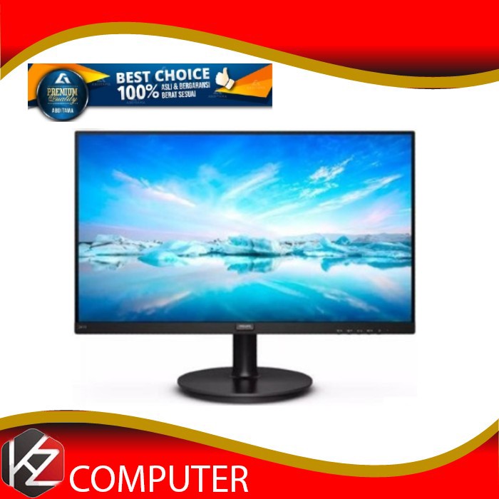 Monitor LED Philips 241V8 24&quot; IPS 1080p 75Hz 4ms VGA HDMI