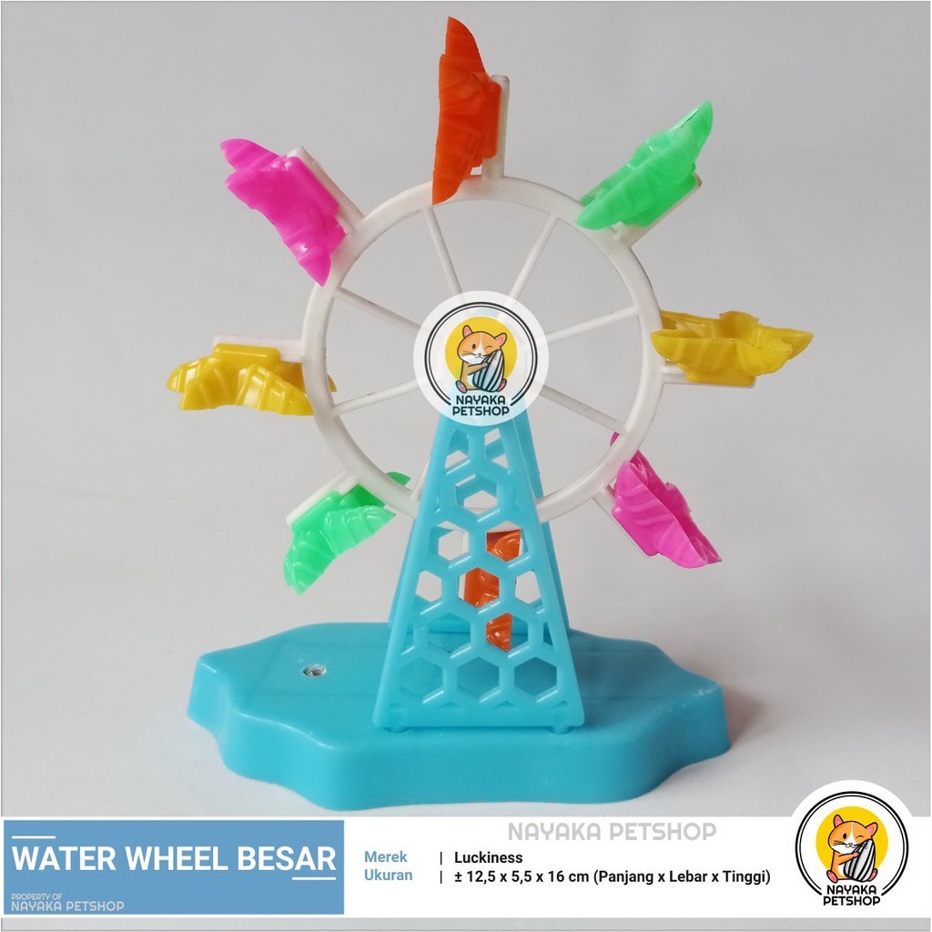 Kincir Air Besar Hiasan Ornamen Dekorasi Aquarium Water Wheel