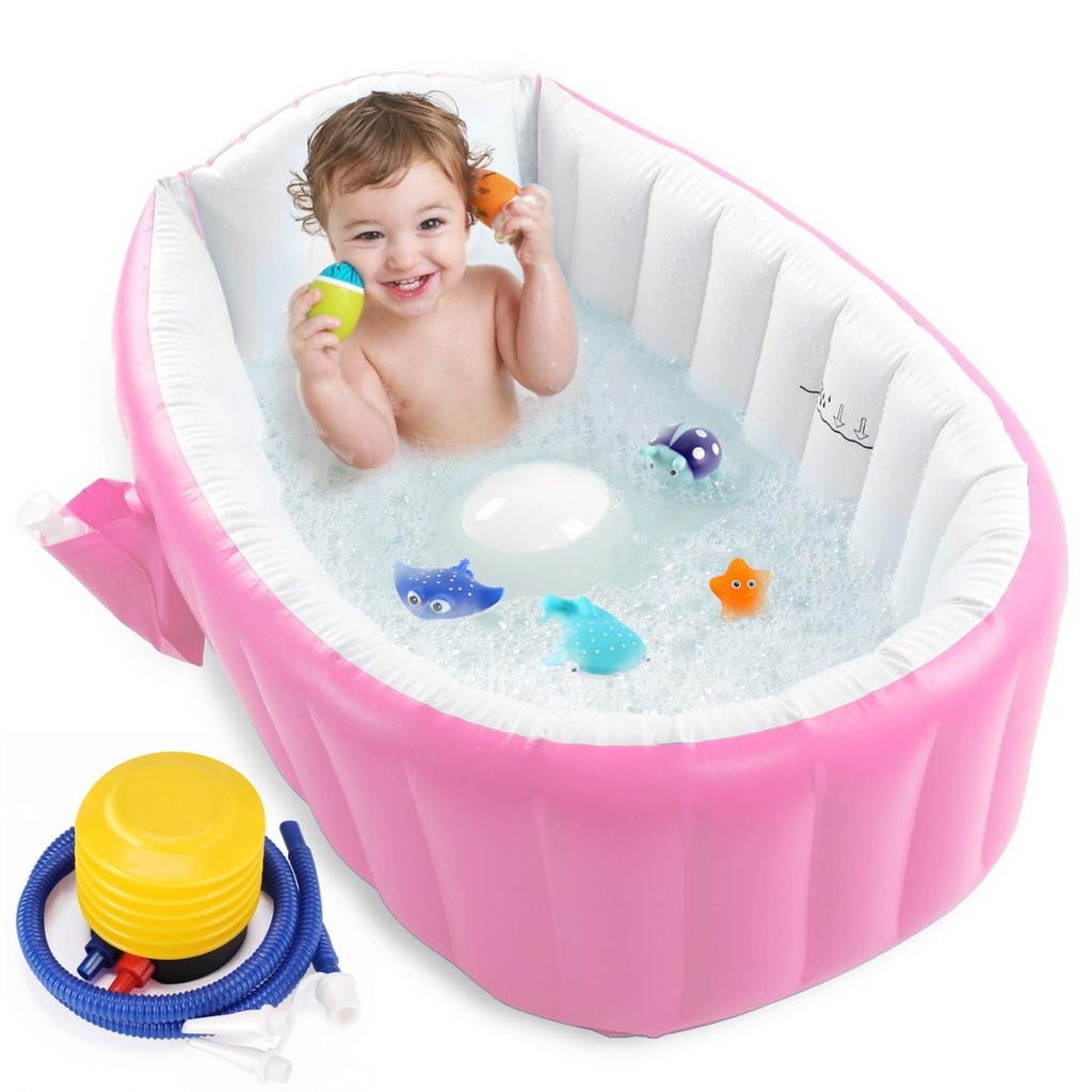 SHENAR BABY BATH TUB FREE POMPA BAK MANDI BAYI DAN ANAK /BAK MANDI BABY BUKAN MERK INTIME