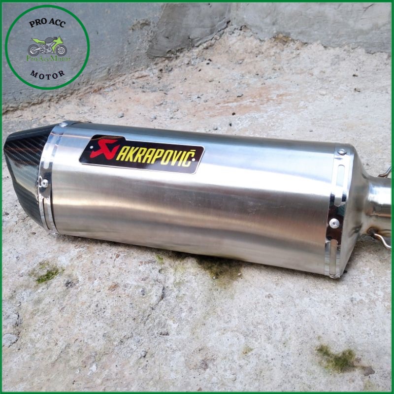 knalpot akrapovic nmax old/new aerox vario 125/150 beat scoopy adv pcx mio genio lexi suara ngebas