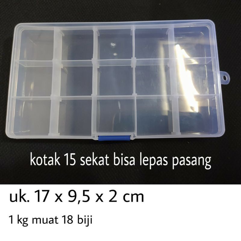 Kotak Penyimpanan, Box Serbaguna, Tempat manik manik, Wadah Sekrup