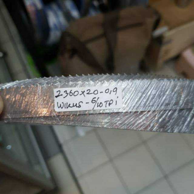MDN | Mata gergaji besi gergaji pita wikus bi-metal ukuran 2360mm x 20 x 0.9 x 6/10TPI