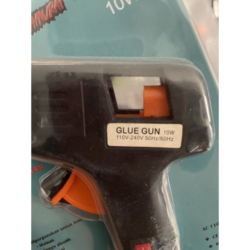 GLUEGUN/LEM TEMBAK 10watt plus saklar SAMURAI