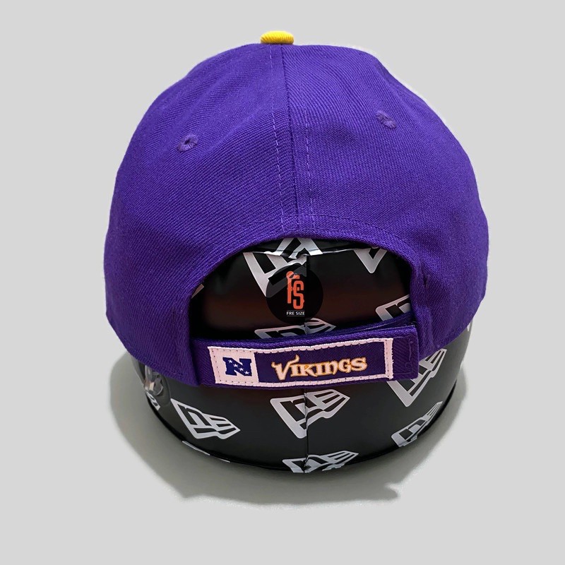 TOPI NEW ERA ORIGINAL THE LEAGUE MINNESOTA VIKINGS PURPLE