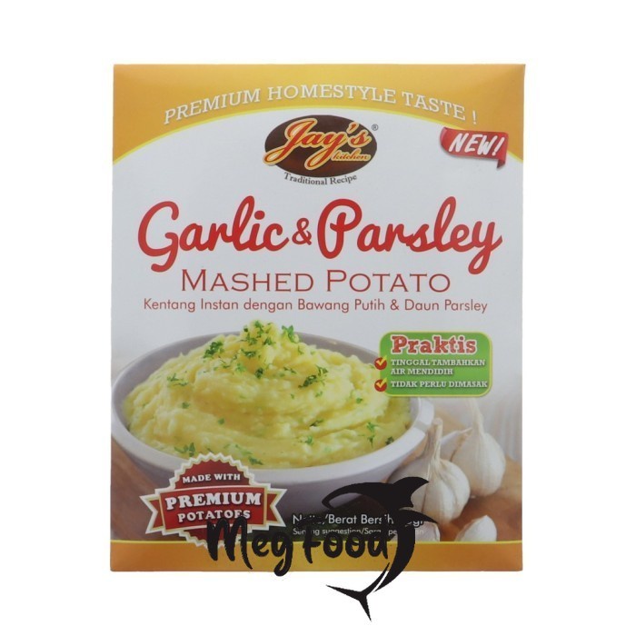 

JAYS MASHED POTATO GARLIC&PARLSEY 45GR