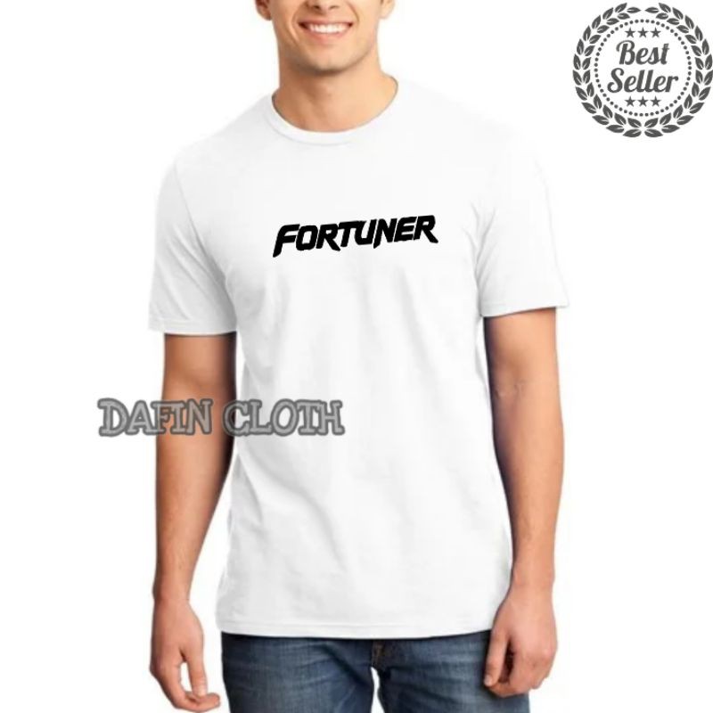 Tshirt Baju Kaos Pria Mobil Toyota Fortuner