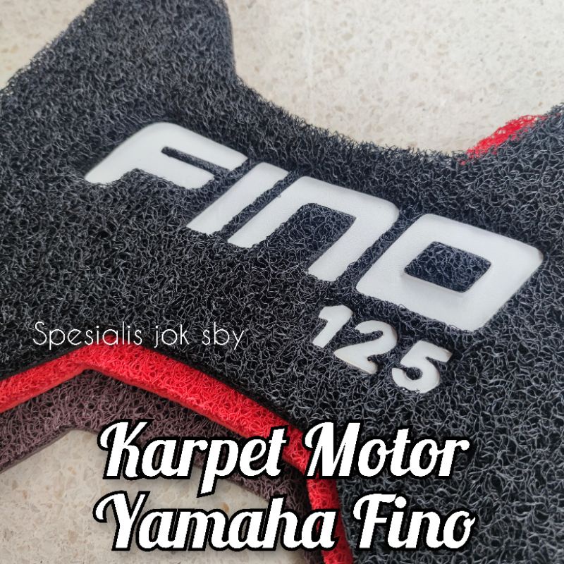 karpet motor fino - karpet yamaha fino - karpet mie