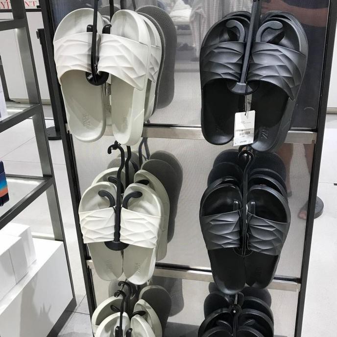Sandal Zara pria original store sandal pria zara - Putih, 39