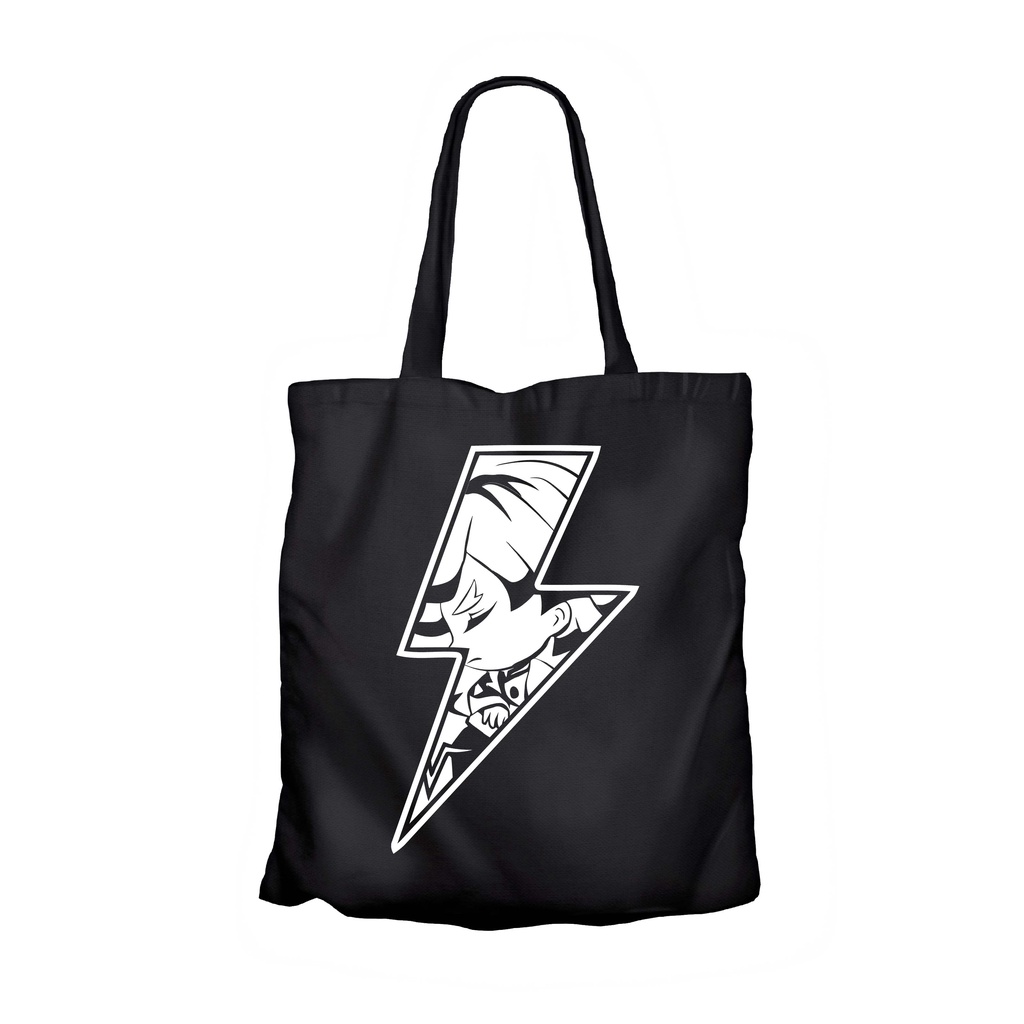 Tote bag anime ZENITSU ICON - DEMON SLAYER material canvas